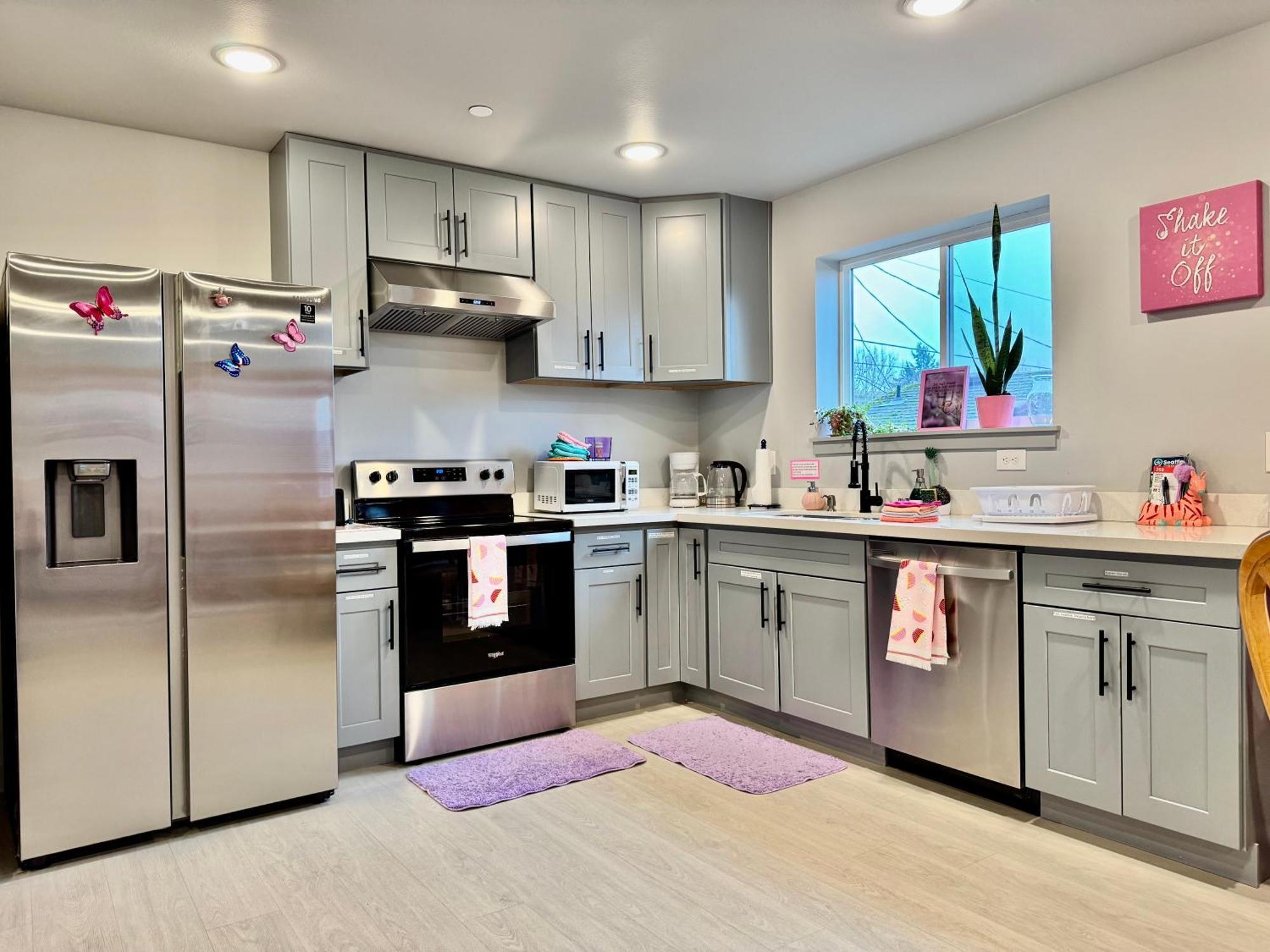 1 Bd Apt With 2 Extra Sofa Beds 13 Mins To Seatac Airport Сиэтл Экстерьер фото
