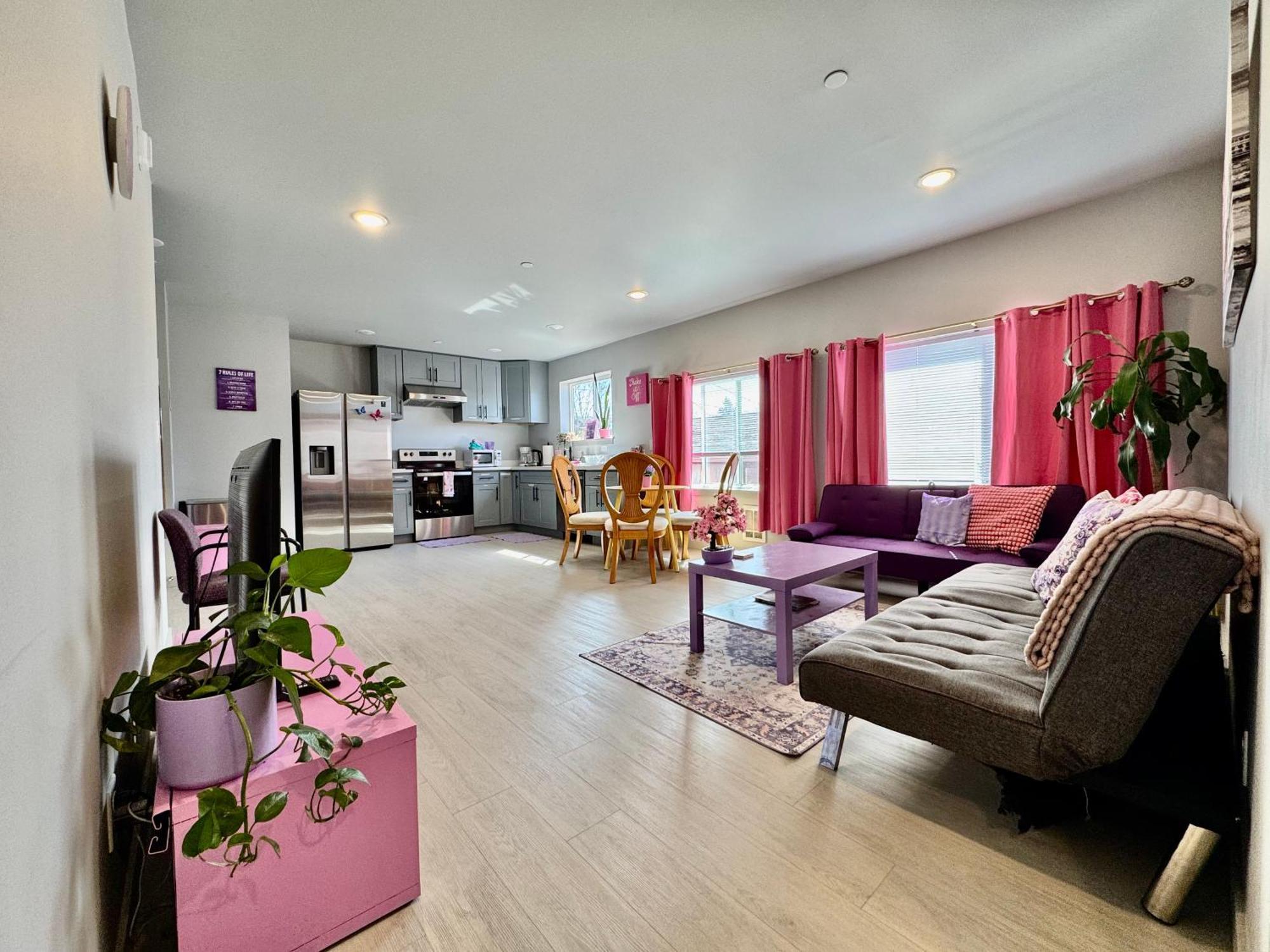 1 Bd Apt With 2 Extra Sofa Beds 13 Mins To Seatac Airport Сиэтл Экстерьер фото